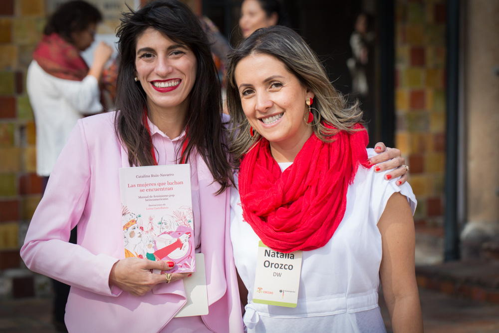 Women holding book