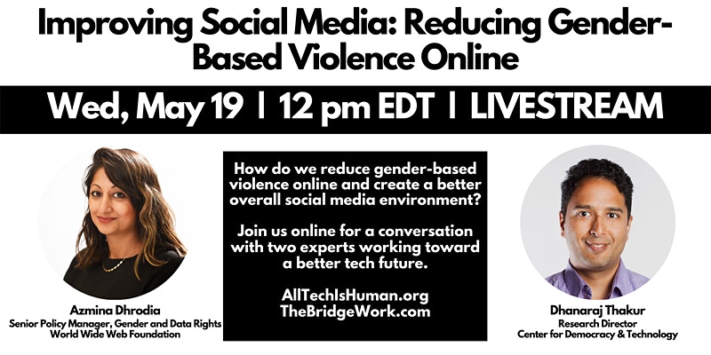 Improving Social Media: Reducing Gender-Based Violence Online